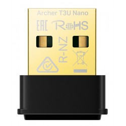 TP-LINK ασύρματος USB αντάπτορας δικτύου Archer T3U Nano, 1300Mbps, V.1 Κάρτες Δικτύου - USB Dongles