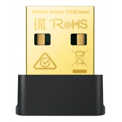 TP-LINK Nano Wi-Fi Bluetooth 4.2 USB Adapter Archer T2UB Nano, Ver. 1.0 Κάρτες Δικτύου - USB Dongles