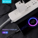 CELEBRAT καλώδιο USB-C σε USB CB-32, 3A, 1m, μαύρο USB-C (Type-C)