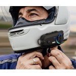 SCSETC ενδοεπικοινωνία μηχανής G7+, κάμερα, Bluetooth, 2 αναβάτες, 500m Ενδοεπικοινωνία