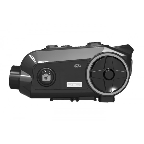 SCSETC ενδοεπικοινωνία μηχανής G7+, κάμερα, Bluetooth, 2 αναβάτες, 500m Ενδοεπικοινωνία