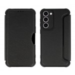 POWERTECH θήκη Razor Carbon MOB-1907 για Samsung Galaxy S23, μαύρη Θήκες