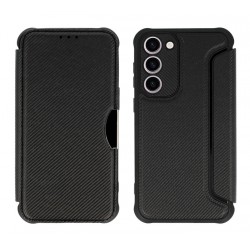 POWERTECH θήκη Razor Carbon MOB-1907 για Samsung Galaxy S23, μαύρη Θήκες