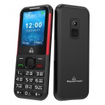 POWERTECH κινητό τηλέφωνο Sentry 4G PTM-33, SOS Call, με φακό, μαύρο Κινητά Τηλέφωνα