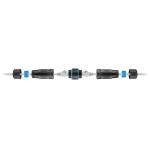 GOOBAY αδιάβροχος σύνδεσμος RJ45 Cat 6A 59582, IP68, μαύρος Διάφορα Δικτύου