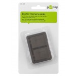 GOOBAY θήκη για κάρτες SD & micro SD 95349, 4 θέσεις, διάφανη-γκρι Κάρτες Μνήμης