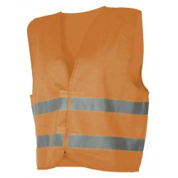 MOJE AUTO γιλέκο ασφαλείας 94-039 με ανακλαστικά, L/XL, πορτοκαλί Αξεσουάρ Αυτοκινήτου