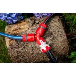 PROLINE διακλαδωτής 3 ταχυσυνδέσμων 99217, 1/2", κόκκινος Είδη Κήπου