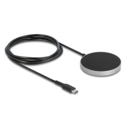 DELOCK ασύρματος φορτιστής 66467, 15W, μαγνητικός, μαύρος Φορτιστές Κινητών