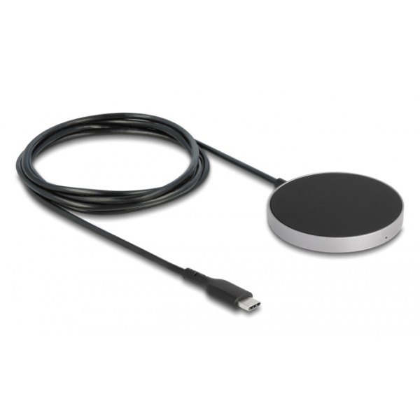 DELOCK ασύρματος φορτιστής 66467, 15W, μαγνητικός, μαύρος Φορτιστές Κινητών