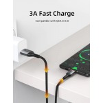 CABLETIME καλώδιο USB-C σε USB CT-AMCMG1, 3A, 5Gbps, 0.5m, μαύρο USB-C (Type-C)