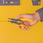 DELI ασφαλειοτσίμπιδο DL104506 με 4 κεφαλές, 150mm Πένσες