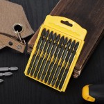 DELI μύτες κατσαβιδιού DL253202 για δράπανο, σταυρωτές, PH2x100mm, 10τμχ Κατσαβίδια