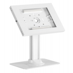 BRATECK επιτραπέζια βάση tablet PAD34-03, αντικλεπτική, 9.7-11", λευκή Θήκες - Βάσεις για Tablet
