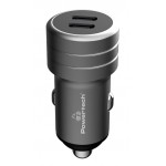 POWERTECH φορτιστής αυτοκινήτου PT-1149, 2x USB-C, 100W PD, γκρι Φορτιστές Κινητών