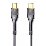 LDNIO καλώδιο USB-C σε USB-C LC651C, 65W, 1m, γκρι USB-C (Type-C)