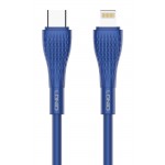 LDNIO καλώδιο Lightning σε USB-C LC672I, 30W PD, 2m, μπλε USB-C (Type-C)