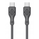 LDNIO καλώδιο USB-C σε USB-C LC811C, 65W PD, 1m, γκρι USB-C (Type-C)