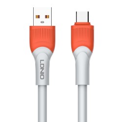 LDNIO καλώδιο USB-C σε USB LS601, 30W, 1m, γκρι USB-C (Type-C)