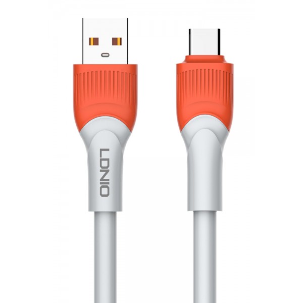 LDNIO καλώδιο USB-C σε USB LS601, 30W, 1m, γκρι USB-C (Type-C)
