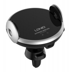 LDNIO ασύρματος φορτιστής & βάση αυτοκινήτου MA02, 15W, μαύρο Βάσεις Κινητών