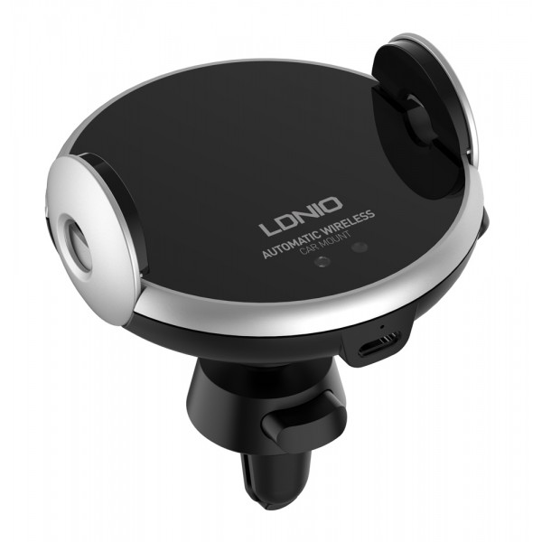 LDNIO ασύρματος φορτιστής & βάση αυτοκινήτου MA02, 15W, μαύρο Βάσεις Κινητών