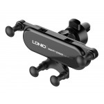 LDNIO βάση smartphone αυτοκινήτου MG03 για αεραγωγούς, μαύρη Βάσεις Κινητών