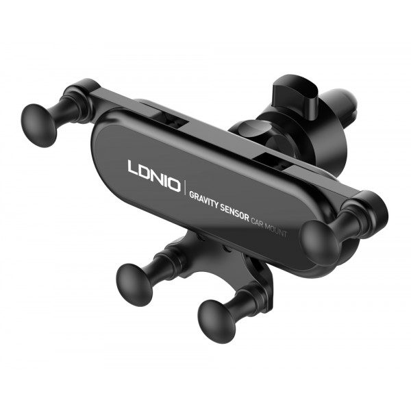 LDNIO βάση smartphone αυτοκινήτου MG03 για αεραγωγούς, μαύρη Βάσεις Κινητών