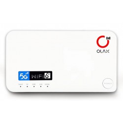 OLAX router 5G LTE G5010 με LAN θύρα, Wi-Fi 6, dual band, 4000mAh Modem - Router