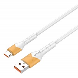 LDNIO καλώδιο USB-C σε USB LS802, 30W, 2m, λευκό USB-C (Type-C)