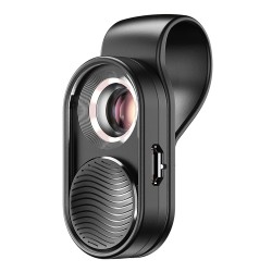 APEXEL φακός μικροσκόπιο APL-MS001 για smartphone κάμερα, 100x zoom, LED Αξεσουάρ κινητών