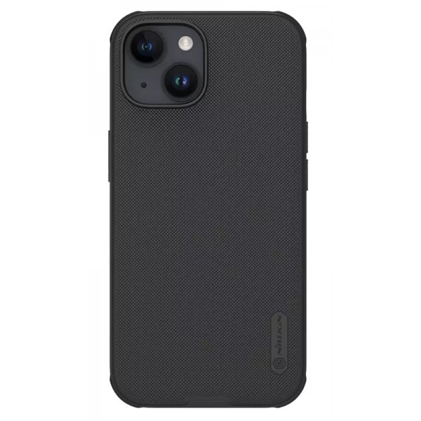 NILLKIN θήκη Super Frosted Shield Pro για iPhone 15, μαύρη Θήκες