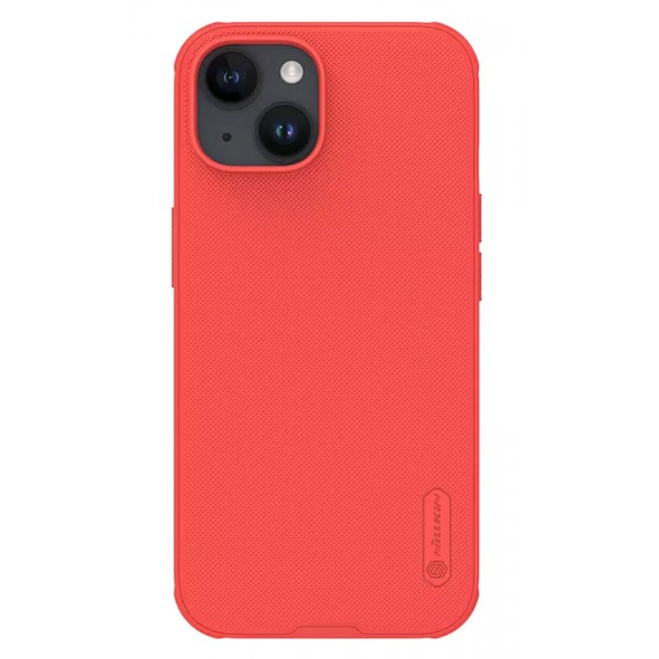 NILLKIN θήκη Super Frosted Shield Pro για iPhone 15, κόκκινη Θήκες
