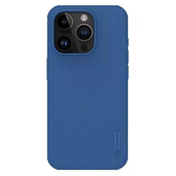 NILLKIN θήκη Super Frosted Shield Pro για iPhone 15 Pro, μπλε Θήκες