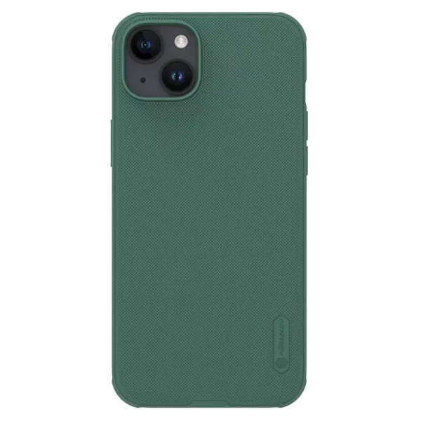 NILLKIN θήκη Super Frosted Shield Pro για iPhone 15 Plus, πράσινη Θήκες