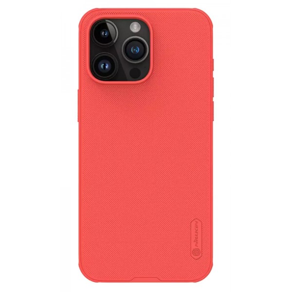 NILLKIN θήκη Super Frosted Shield Pro για iPhone 15 Pro Max, κόκκινη Θήκες