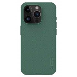 NILLKIN θήκη Super Frosted Shield Pro για iPhone 15 Pro, πράσινη Θήκες