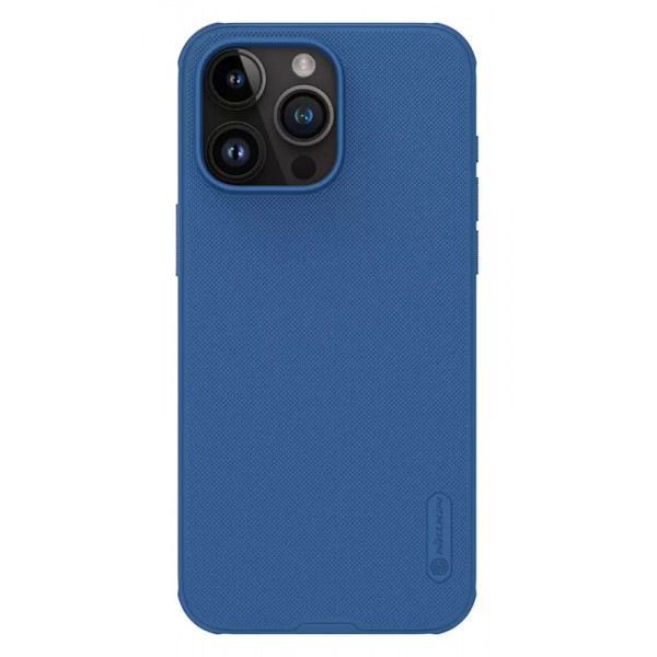 NILLKIN θήκη Super Frosted Shield Pro για iPhone 15 Pro Max, μπλε Θήκες