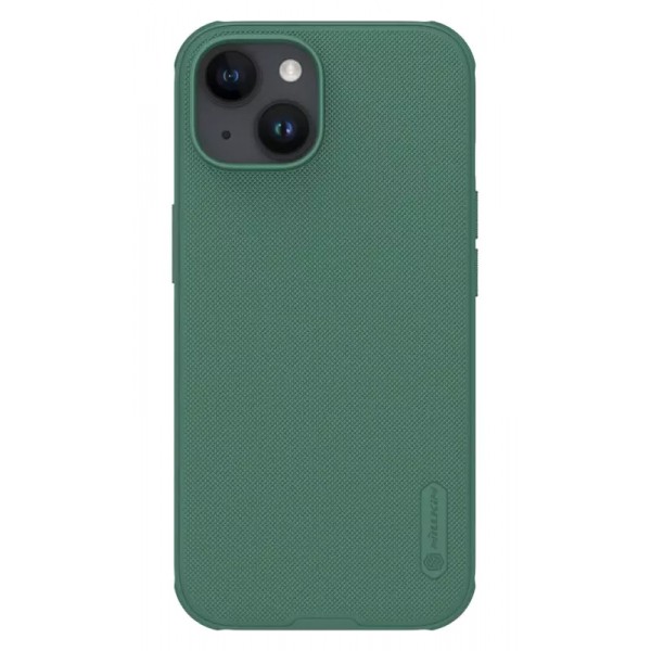 NILLKIN θήκη Super Frosted Shield Pro Magnetic για iPhone 15, πράσινη Θήκες