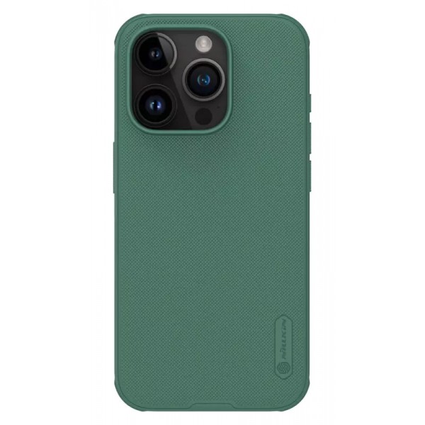 NILLKIN θήκη Super Frosted Shield Pro Magnetic, iPhone 15 Pro, πράσινη Θήκες