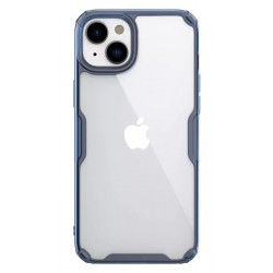 NILLKIN θήκη Nature Pro για iPhone 15, διάφανη-μπλε Θήκες