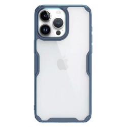 NILLKIN θήκη Nature Pro για iPhone 15 Pro, διάφανη-μπλε Θήκες