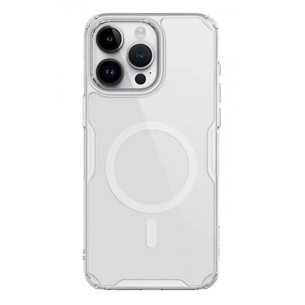 NILLKIN θήκη Nature Pro Magnetic για iPhone 15 Pro, διάφανη Θήκες