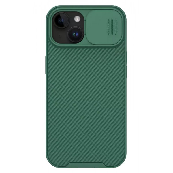 NILLKIN θήκη CamShield Pro για iPhone 15 Plus, πράσινη Θήκες