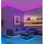 POWERTECH smart LED καλωδιοταινία HLL-0132, RGB, IP44, Bluetooth, 15m Φωτιστικά