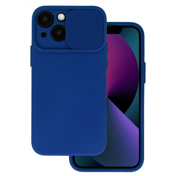 POWERTECH Θήκη Camshield Soft MOB-1937 για iPhone 14 Plus, μπλε Θήκες