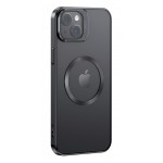 USAMS θήκη Geying US-BH856 για iPhone 15 Plus, διάφανη/μαύρη Θήκες