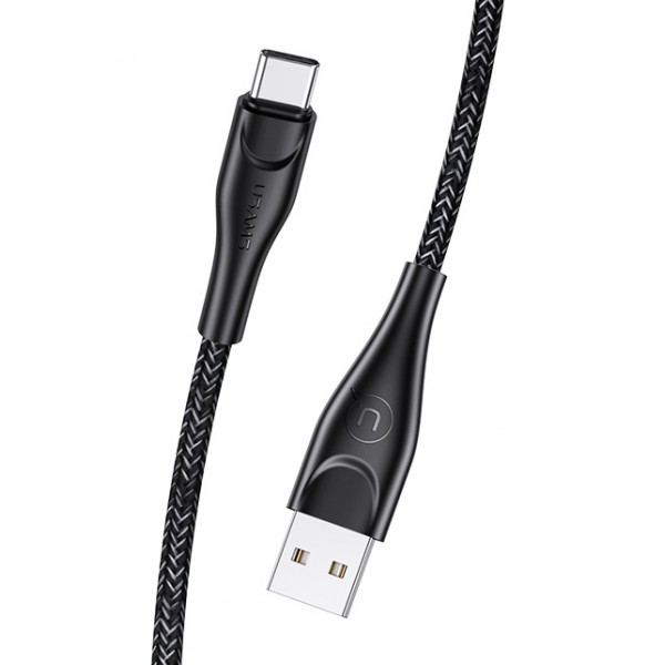 USAMS καλώδιο USB-C σε USB US-SJ392, 2A, 1m, μαύρο USB-C (Type-C)
