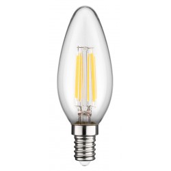 GOOBAY LED λάμπα candle 65393, E14, Filament, 6W, 2700K, 1055lm Λάμπες