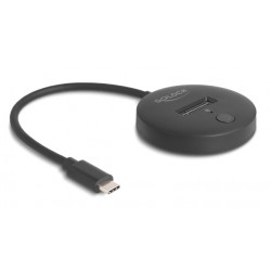 DELOCK docking station για M.2 NVMe/SATA SSD 64254, 10Gbps, μαύρο Θήκες & Trays Σκληρών Δίσκων